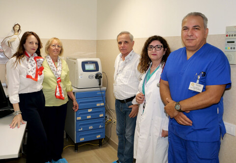 Ail Foggia dona un macchinario per lo scongelamento rapido di plasma e cellule staminali al Reparto di Oncoematologia Pediatrica