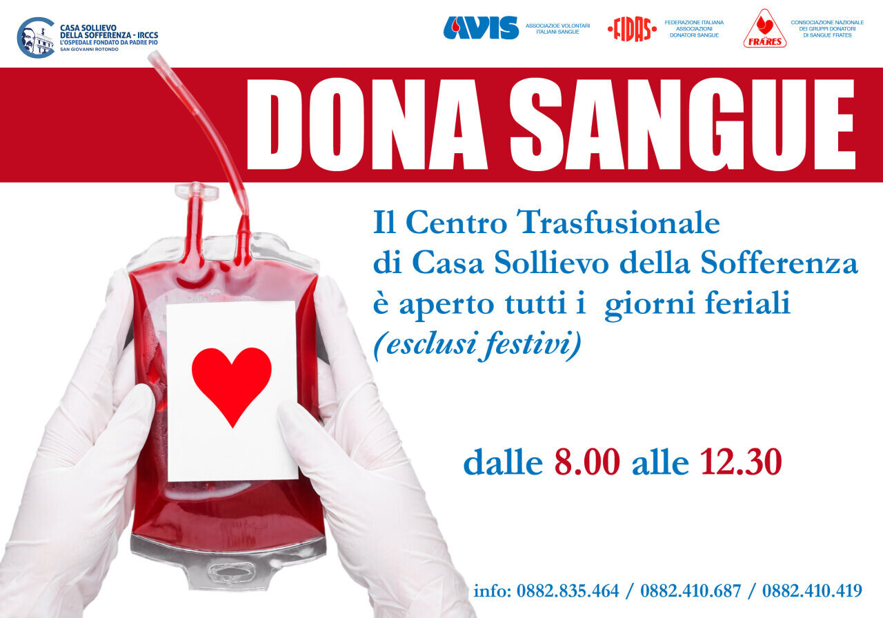 Donare il sangue: un gesto di solidarietà